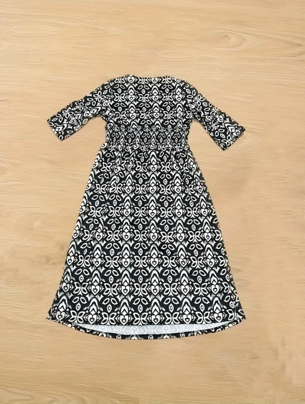 Vestido Bohemio Casual de Verano 2024 con Escote en V y Flores para Mujer, Vestido Envoltura de Verano Elegante, Ropa de Playa para Vacaciones, Vestidos Sueltos de Playa para Dama Elegante