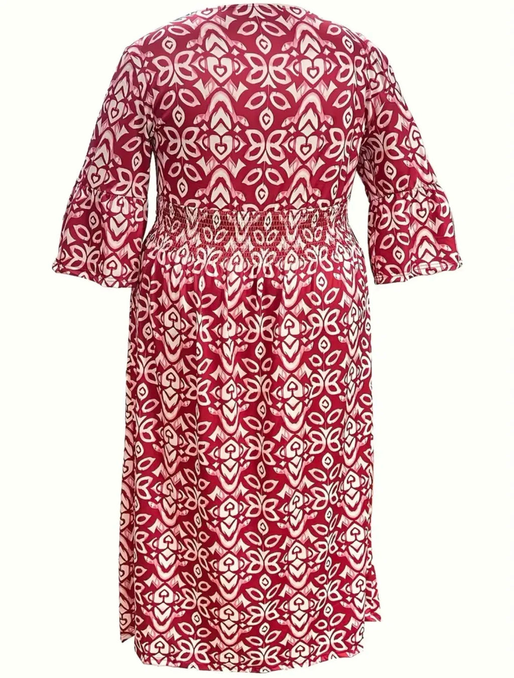 Vestido Bohemio Casual de Verano 2024 con Escote en V y Flores para Mujer, Vestido Envoltura de Verano Elegante, Ropa de Playa para Vacaciones, Vestidos Sueltos de Playa para Dama Elegante