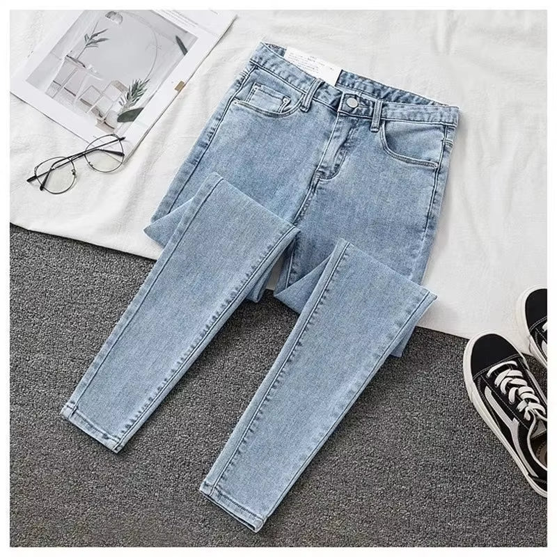 Nuevos Jeans Pantalones de Mezclilla Femeninos 