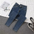 Nuevos Jeans Pantalones de Mezclilla Femeninos 